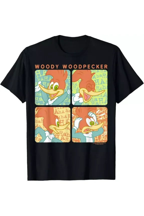 Woody Woodpecker Four Square T-Shirt
