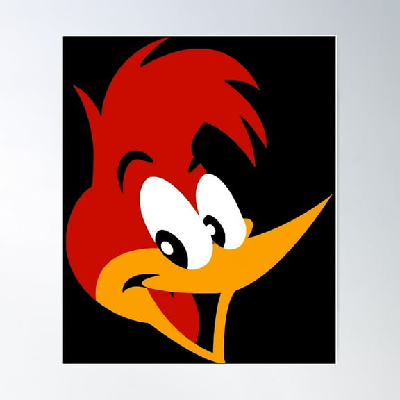 Woody Woodpecker Poster Wall Art, Modern Wall Decor For Living Room Bedroom, 8x12 UNFRAMED