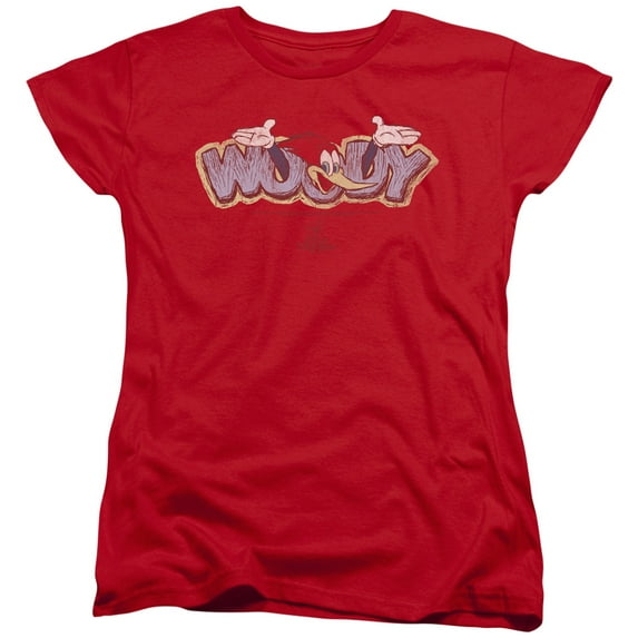Woody Woodpecker - Sketchy Bird - Women's Short Sleeve Shirt - Small