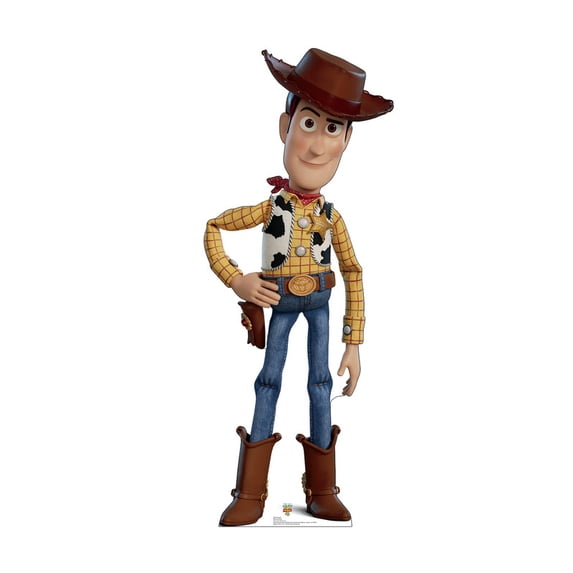 Woody (from Disney's Toy Story 4) Cardboard Stand-Up, 5ft