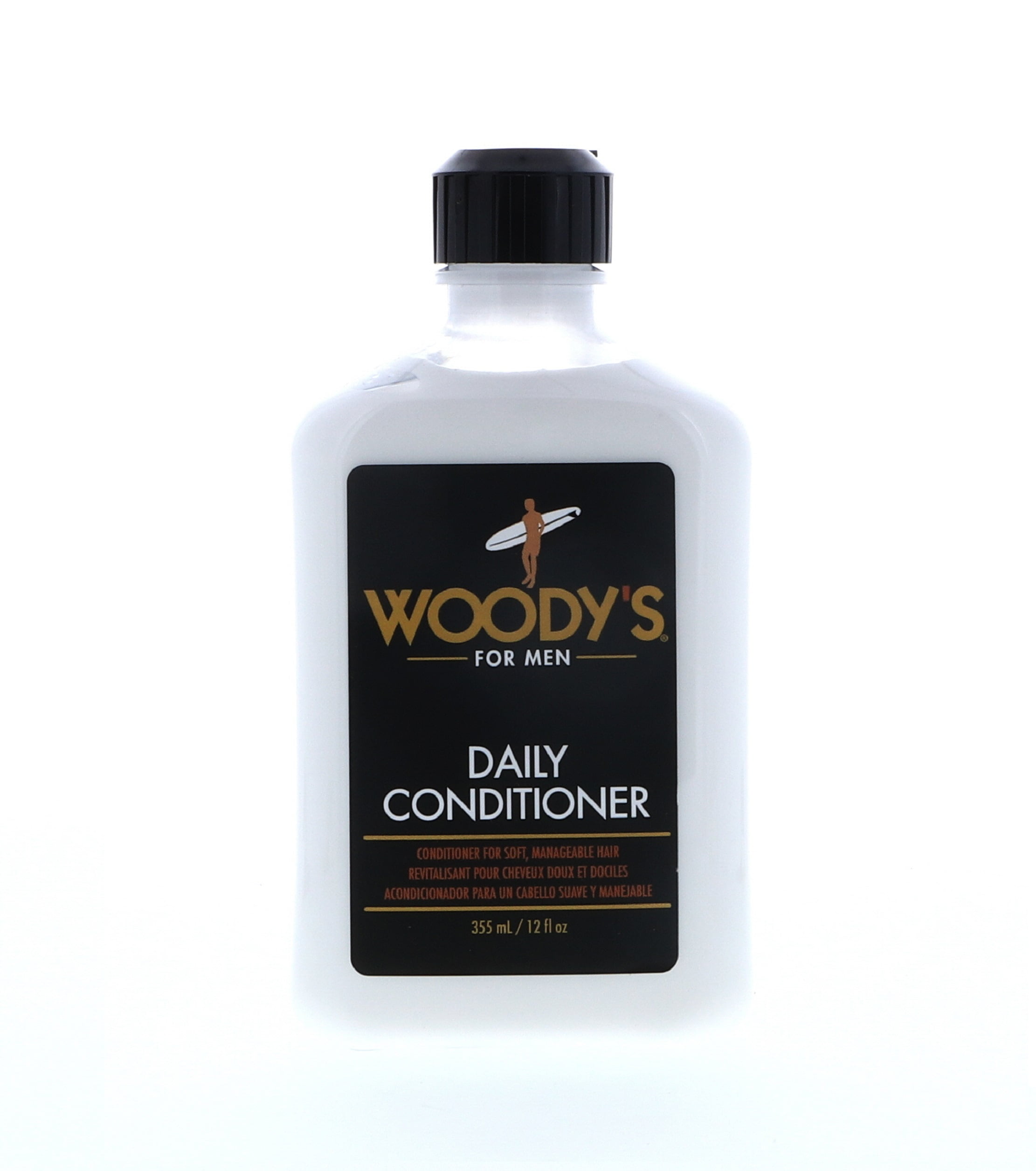 Woody's Daily Conditioner, 12 oz 1 Pc, Woody's Daily Shampoo, 12 oz 1