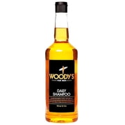 Woody's Daily Sulfate Free Shampoo for Men, All Natural Daily Shampoo and Organic Scalp Cleanser, 32 fl oz