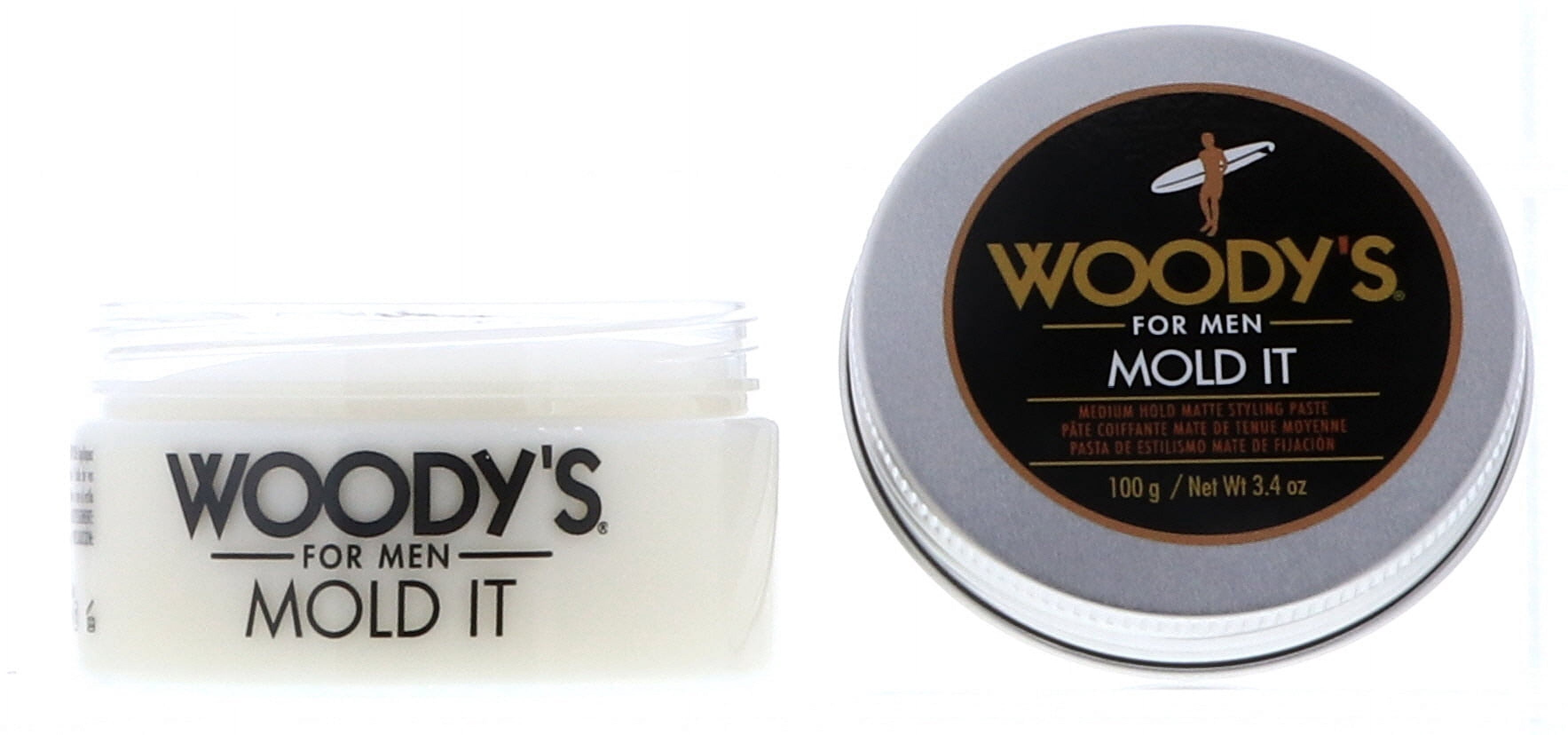 Woody's For Men Mold It Paste - 3.4 oz
