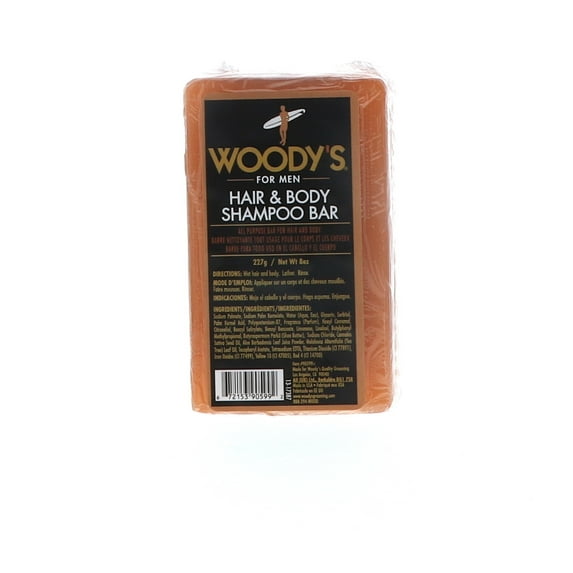 Woody's Hair And Body Shampoo Bar 8 Oz Men