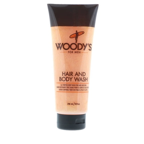 Woody's Hair & Body Wash, 10 oz