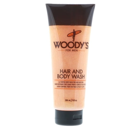 Woody's Hair & Body Wash, 10 oz