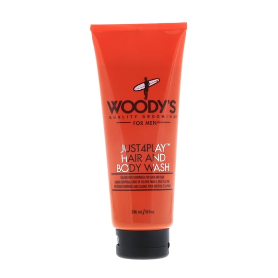 Woody's Just4Play Hair & Body Wash, 10 oz 2 Pack