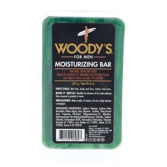 Woody's Moisturizing Bar, 8 oz