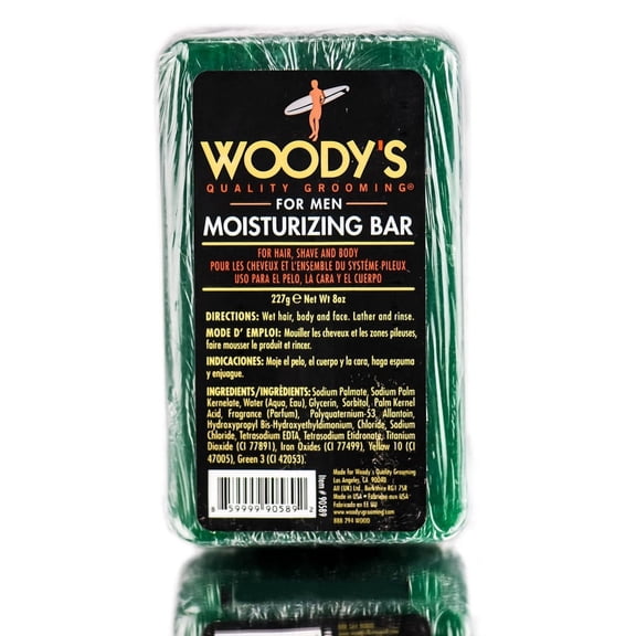 Woody's Moisturizing Soap Bar for Men 8 oz