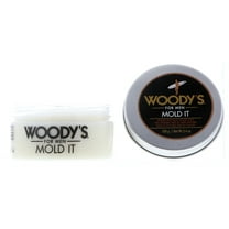 Woody's Mold It Styling Hair Styling Gel, 3.4 oz (2 Pack)