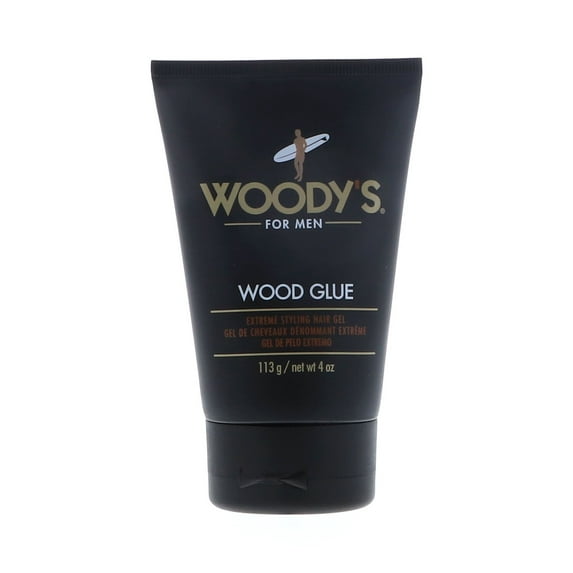 Woody's Wood Glue Extreme Styling Hair Gel, 4 oz 2 Pack