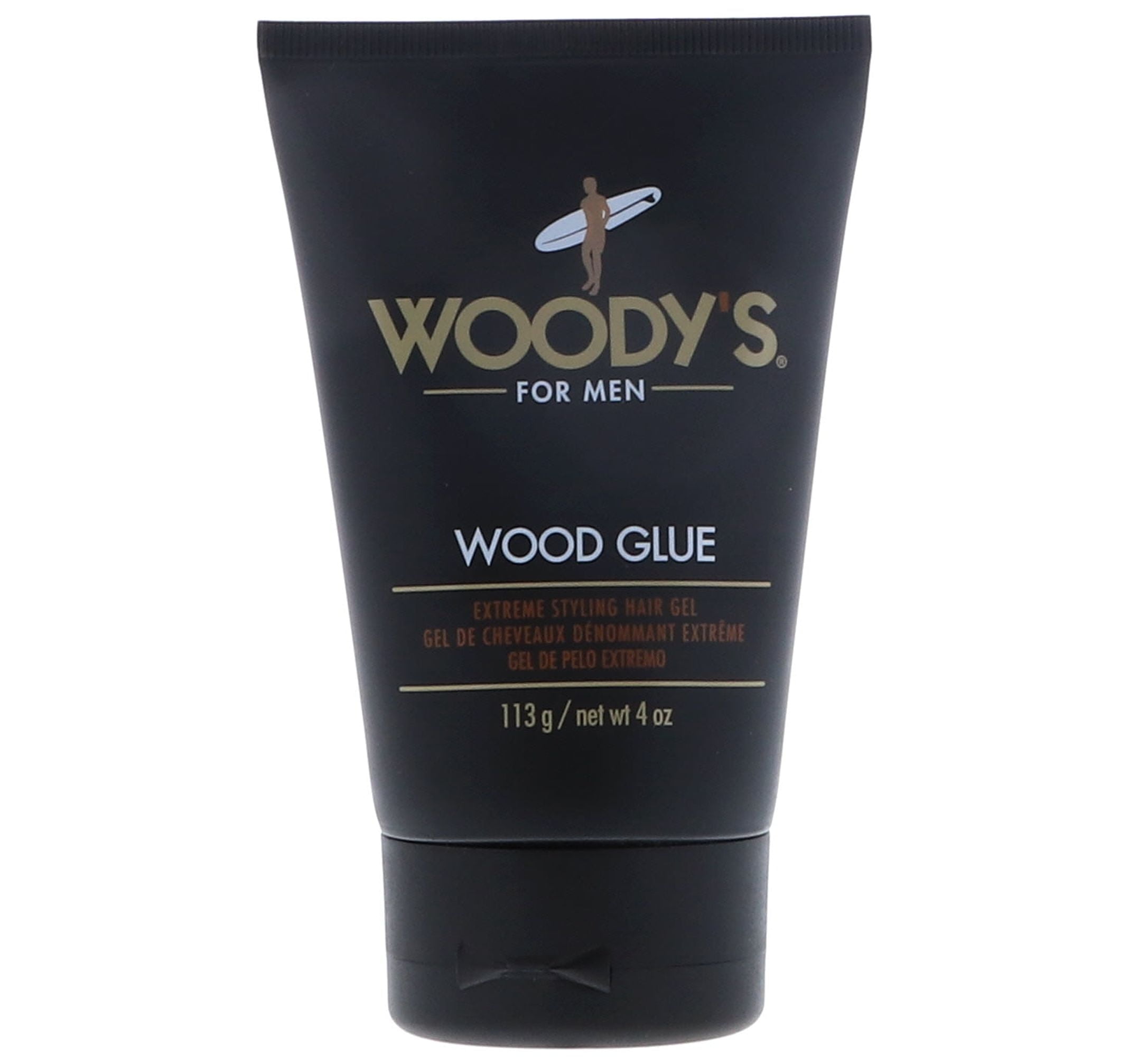 Woody's Wood Glue Extreme Styling Hair Gel, 4 oz