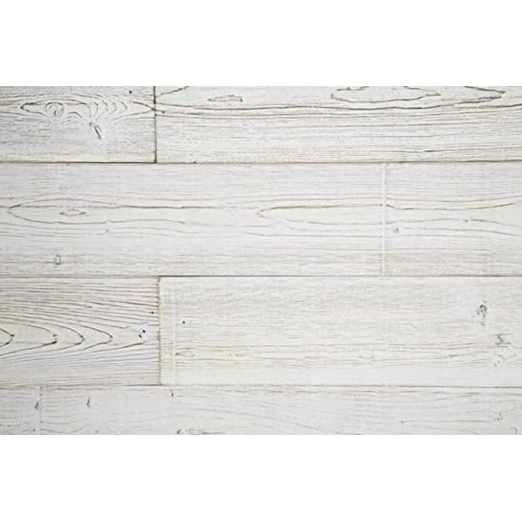 WoodyWalls Peel and Stick Wood Planks, Whitewash Shiplap Wall Panels, Real Wood Wall Panels for DIY Accent Walls & Ceilings (19.5 sq. ft. per Box) White Washed$$Tools & Hardware Other
