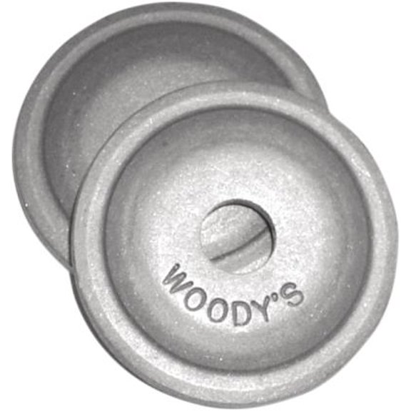 Woodys AWA-3775-F Round Digger Aluminum Support Plates - 5/16in. - Natural (6pk.)