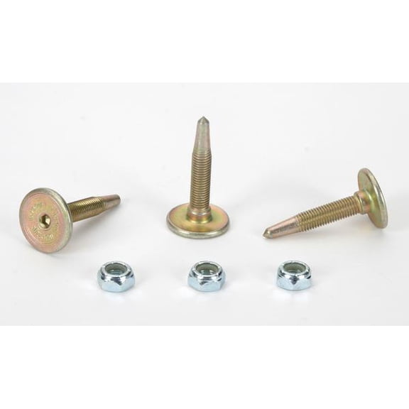 Woodys GDP6-9205-C Gold Digger 60 deg. Traction Master Carbide Studs - .920 Stud Length - 5/16in. Thread
