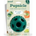 thumbnail image 1 of Woof The Pupsicle Treat Dispensing Dog Toy, Forest Green, Large, 1 of 8