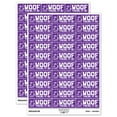 thumbnail image 1 of Woof There it is Barking Corgi Teacher Student School Sticker Set - Purple - Gloss Finish - 1.75" Medium, 1 of 7