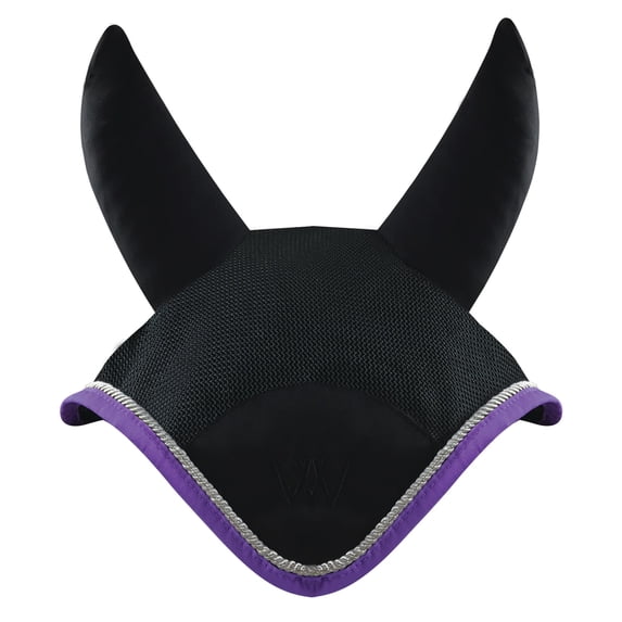 Woof Wear Ergonomic Fly Veil - Medium Black and Ultra Violet