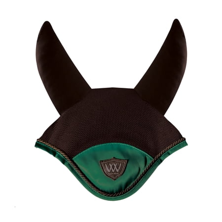 Woof Wear Vision Ergonomic Fly Veil (Black/British Racing Green, M)