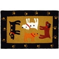 thumbnail image 1 of Jellybean - Indoor/Outdoor Rug - Woof Woof Black, 1 of 2