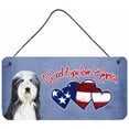 thumbnail image 1 of Woof if you love America Bearded Collie Wall or Door Hanging Prints, 1 of 1