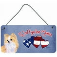 thumbnail image 1 of Woof if you love America Longhaired Chihuahua Wall or Door Hanging Prints, 1 of 1