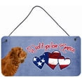 thumbnail image 1 of Woof if you love America Sussex Spaniel Wall or Door Hanging Prints, 1 of 1