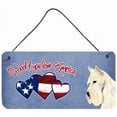 thumbnail image 1 of Woof if you love America Wheaten Scottish Terrier Wall or Door Hanging Prints, 1 of 1