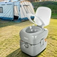 thumbnail image 1 of ModFusion Portable RV Toilet – 5.8 Gal Sewage, 3.2 Gal Freshwater Tank, Leak-Proof, Odorless, Easy Flush for RVs, Camping, Travel & Outdoor Use, 1 of 11