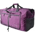Woogwin Travel Duffel Bag Large Foldable Waterproof Overnight Bag for