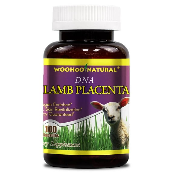 Woohoo Natural DNA Lamb Placenta 100 Capsules