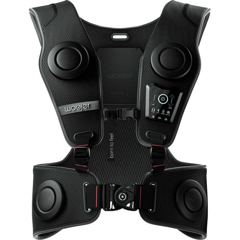 Woojer High-Fidelity Haptic Vest 3, for VR, Games, Music, Movies
