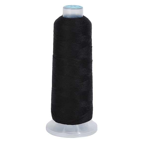 Wool & Acrylic Fibers Embroidery Floss Cross Stitch Threads Black 0.1mm