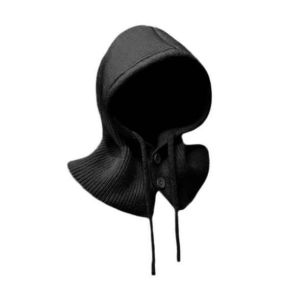 Ultra-Warm Balaclava Hat for Winter, Soft Wool Material with Hood & Scarf Design, Perfect for Keeping Cozy and Fashionable.
