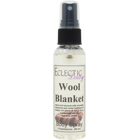 Wool Blanket Body Spray, Eclectic Lady, Hydrating Mist, Unisex, 16 oz