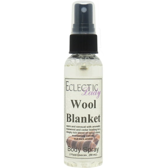 Wool Blanket Body Spray, Eclectic Lady, Hydrating Mist, Unisex, 8 oz