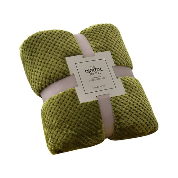 Wool Blanket Lightweight All Seasons Throw for Sofa Bed Travel Soft Cozy Comfortable Durable Warm Versatile Home