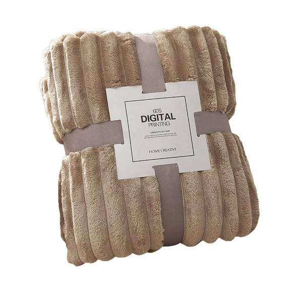 Lightweight Wool Blankets for All Seasons – Cozy Summer and Autumn Blankets for Sofas and Beds Ideal Travel Companion for Comfort