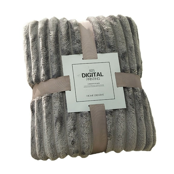 Wool Blankets Lightweight All Seasons Sofa Bed Travel Throw Cozy Warm Soft Durable Comfortable Versatile Home