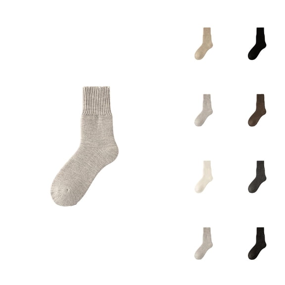 Wool Blend Crew Compression Socks for Women â Thermal Insulated Design, Soft and Cozy for Autumn and Winter, for Sleep, Hiking, or Casual Indoor Wear