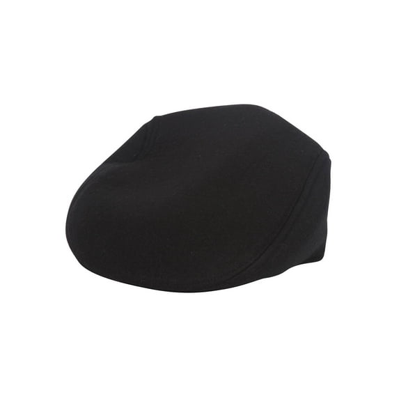 Wool Blend Ivy Fitted Cap - Black - Large/X-Large