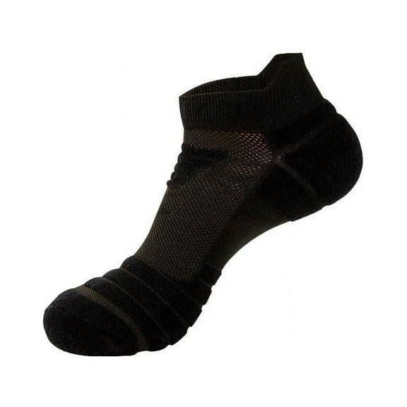 Wool Blend Non-Slip Toe Socks | Running, Hiking, Cycling | Comfortable, Breathable & Warm | Men & Women