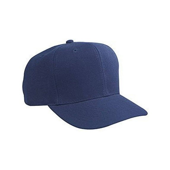Wool Blend Pro Style Caps, Navy