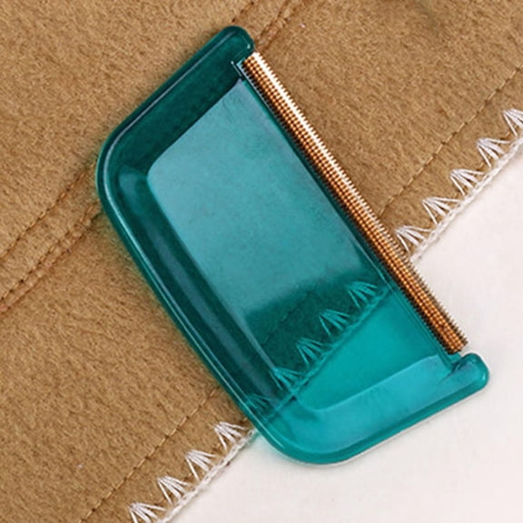 Wool Cashmere Comb Multi Fabric Garments DE Pilling DE Fuzzing Sweater Pilling Remover Removing Fuzz And Manual Sturdy Handy Size , Green, 8cmx4cmx0.5cm