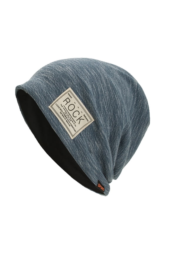 Wool Crochet Knit Winter Ski Hat for Women and Men Cozy Weave Baggy Baseball Cap