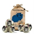 thumbnail image 1 of Wool Dryer Balls XL Organic Laundry Fabric Softener 6-Pack Character: Donkey, 1 of 10