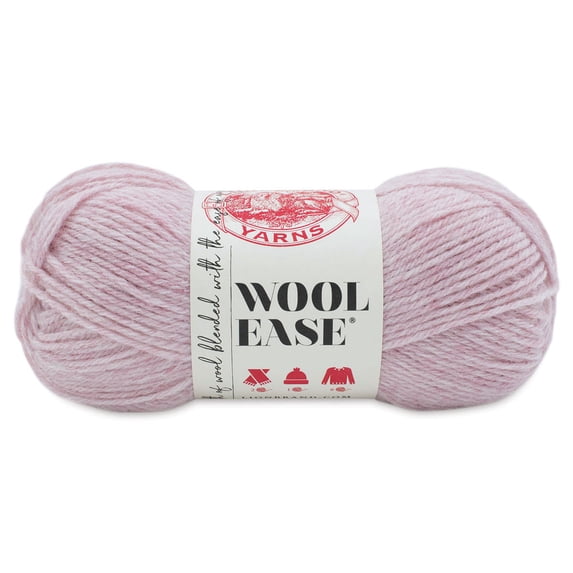 Wool-Ease Yarn -White Glitter