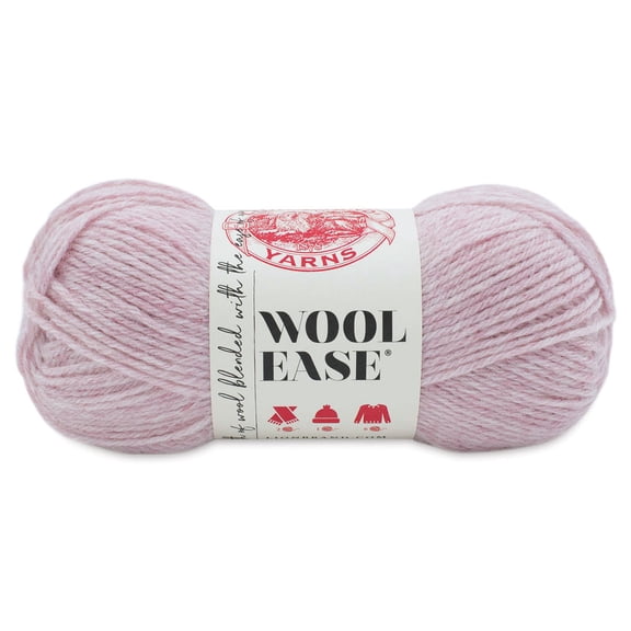 Wool-Ease Yarn -White Glitter