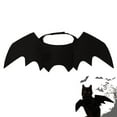 thumbnail image 1 of Wool Felt Bat Wings Costume For Cats And Small Dogs Adjustable Halloween Cosplay, 1 of 7