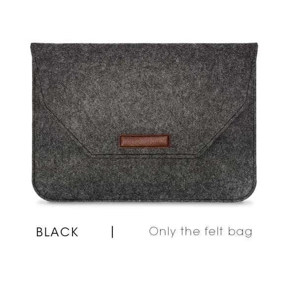 Wool Felt Laptop Bags Sleeve Cover 11" 13 15.6 inch For Macbook Air Pro Case For Notebook With Mousepad Or Power Mini-Pack Gift